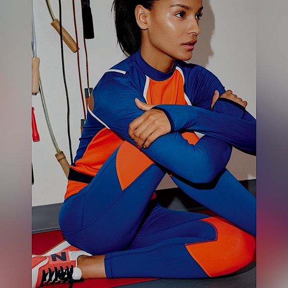 New Balance Pants - New Balance x J. Crew Cropped Running Leggings
